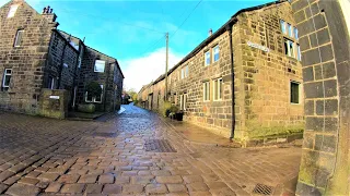 Heptonstall Village Walk | Yorkshire England | 4K #village