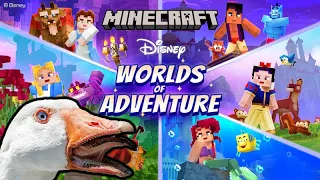 Minecraft Disney Worlds of Adventure Gameplay