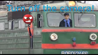 Top moments of the most evil train drivers! Russian Crazy train drivers!