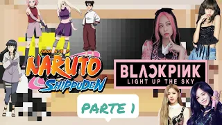 Naruto, Neji, Sasuke y Sai reaccionan a Hinata, Sakura, Ino y Tenten como...| Naruto x Blacpink