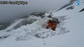 Deszăpezire Transfăgărășan - 15.06.2021