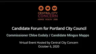 Portland City Council Candidate Forum