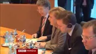 Кличко і Яценюк сіли за стіл переговорів з Меркель