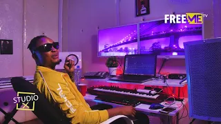 (Burna Boy - African Giant) Studio X: The Making of African Giant by Benjamz iLL Beats || FreeMe TV