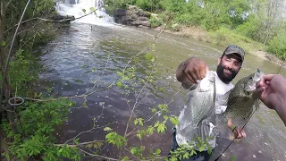 Forked Run Ohio Crappie Fishing, Catching Slabs! 2021 Using A Secret Lure, The Fish Won't Stay Off!