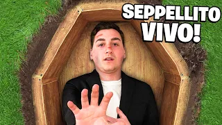 SEPPELLITO in una BARA per 24 ORE!