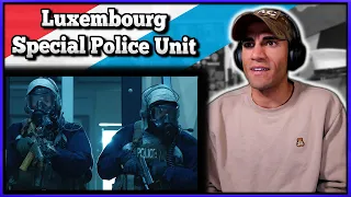 US Marine reacts to Luxembourg's Special Police Unit