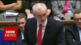 Labour leader Jeremy Corbyn: Withdrawal agreement does not meet our tests - BBC News