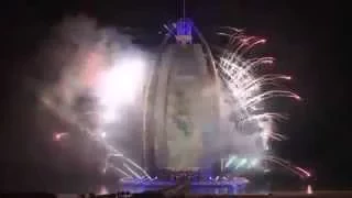 برج خليفة دبي احتفالات راس السنة 2015   Burj Khalifa Downtown Dubai New Year's Celebrations 2015