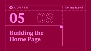 [05] Building the Homepage in Elementor