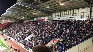 2,700 VILLA FANS GOING ABSOLUTELY MENTAL vs rotherham