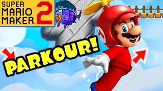 Geiler Propeller Parkour! Super Mario Maker 2 Expert 11000+ Clears #128