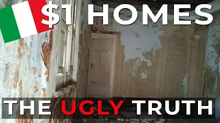 THE UGLY TRUTH ABOUT 1 EURO HOMES | Italy's Cheap Houses Explained
