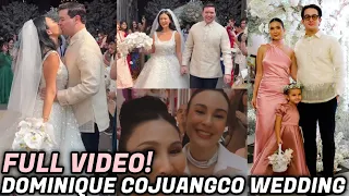 FULL VIDEO The Wedding Of Dominique Cojuangco & Michael Hearn | Gretchen Barretto Daughter Wedding