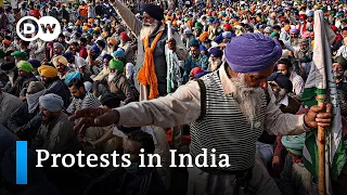 Farmers' protests in India intensify | DW News