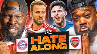 HATEALONG! BAYERN 1-0 ARSENAL + MAN CITY 3-4 REAL MADRID @ExpressionsOozing @kgthacomedian @hiraull