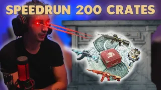 SPEEDRUNNING THE NEW CRATES  |  PUBG CASE OPENING