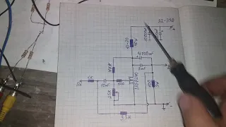 Схема однотактного усилителя на MOSFET транзисторе