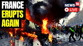 France Protest 2023 | Protest Peaks In France Over Pension Reforms | Paris Protest News | News18