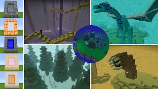 ADDON OF NEW DIMENSIONS FOR MINECRAFT PE || MULTIDIMENSIONS ADDON