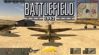 Battlefield 1942 Multiplayer 2019 El Alamein Gameplay 4K