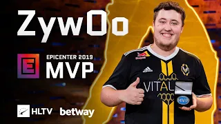 ZywOo - HLTV MVP by betway of EPICENTER 2019