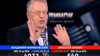 В. Жириновский --    Н. Злобин  "ПОЕДИНОК"  29 10 2015 г