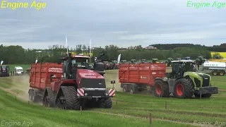 Big Tractor show | Tractor trailer pulling | Big tractor drag race | 2017