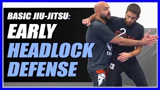 Early Headlock Defense / Escape - Brazilian Jiu Jitsu