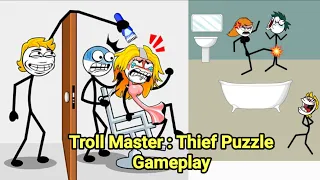 Troll Master : Thief Puzzle Game Gameplay