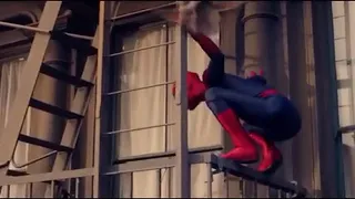 Spider man dancing on "dance monkey"