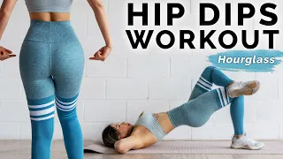 Hips Dips Workout | 10 Min Side Booty Exercises 🍑 At Home Hourglass Challenge