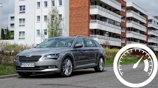 Škoda Superb 2.0 TDI DSG 4×4 acceleration: 0-100 km/h, 0-200 km/h :: [1001cars]