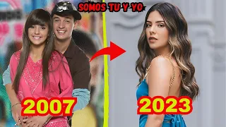 ASI LUCEN LOS ACTORES DE SOMOS TU Y YO EN DIA/ ANTES Y DESPUES DE SOMOS TU Y YO