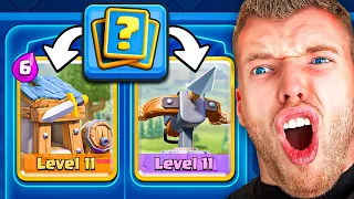 😱😫CLASH ROYALE BAUT 1 STUNDE LANG MEINE DECKS... (Desaströs)