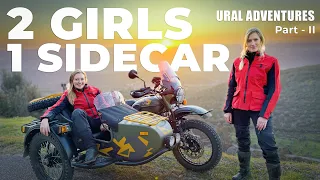 Giggles guaranteed - Ural adventure motorcycle sidecar expedition - part two