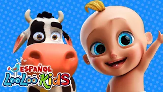 La Vaca Lola - Canciones Infantiles Para Niños | LooLoo KIDS español | Videos para Bebés