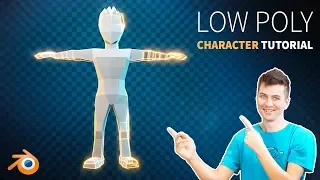 How to Create a Low Poly Character in Blender 2.8