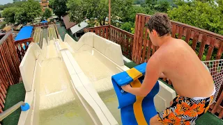 DOWNHILL RACER Water Slides at Schlitterbahn New Braunfels