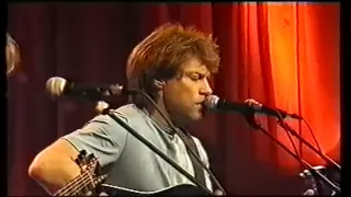 Bon Jovi - Just Older (Hamburg 2001) Acoustic
