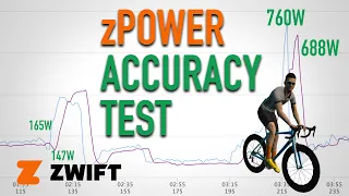 How Accurate is Zwift zPower? || Indoor Cycling Virtual Power Test