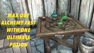 Skyrim AE ~ How To Max Out Alchemy Really Fast