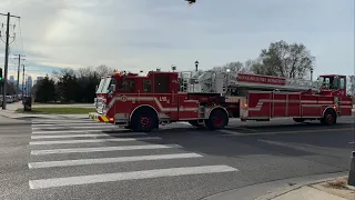 Minneapolis Ladder 10 & Engine 14 Responding