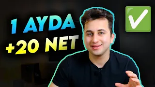 1 AYDA +20 NET ARTIRILIR MI? | TYT NET ARTIRMA!