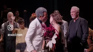 Eva Noblezada FINAL Bow in HADESTOWN Broadway and speeches from Original Broadway Cast #hadestown