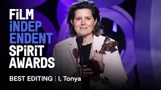 I, TONYA wins Best Editing at the 2018 Film Independent Spirit Awards