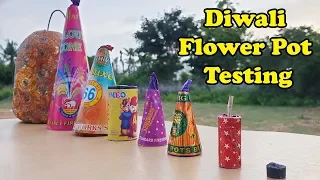 Testing Amazing Diwali Flower Pot Stash 2019