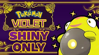 Can I Beat Pokémon Scarlet & Violet Using Only FULL ODDS SHINY POKÉMON?!