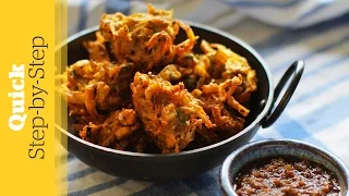 How To Make Vegetable Pakora | Easy Indian Starter Recipe | Quick Step-By-Step Version