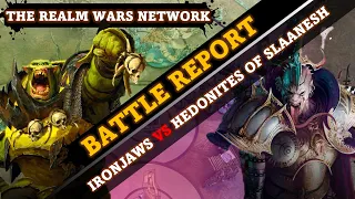 Ironjaws vs Hedonites of Slaanesh - Warhammer Age of Sigmar Battle Report